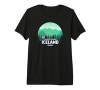Nature's Symphony: Iceland Edition Icelandic Voyage extérieur T-Shirt Haut de Gamme