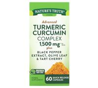 Nature's Truth, Complexe de Curcumine de Curcuma, 1 500 mg, 60 Capsules à Libération Rapide (750 mg par Caplet)