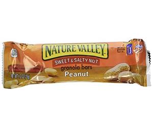 Nature's Valley Sweet and Salty Granola Bars Peanut dipped in Peanut Butter Coating, 59.2-Ounce