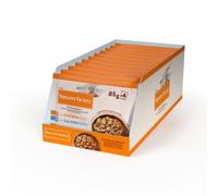 Nature's Variety - Bouchées en Sauce - Nourriture Humide per Chats avec du Poulet et Saumon: Multipack 11 x (4x85g)