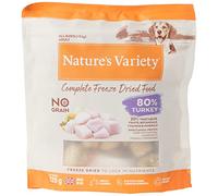 Nature's Variety - Freezed Dried - Aliment Complet lyophilisé pour Chiens Mini avec de la Dinde - 120g
