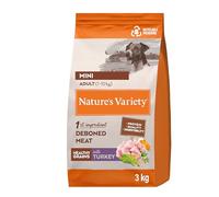 Nature's Variety Healthy Grains - Croquettes pour Chien Adulte Mini - Dinde - 3kg