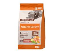 Nature's Variety ORIGINAL NO GRAIN MEDIUM/MAXI SALMON 12 kg Adulte Saumon