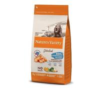 Nature's Variety Selected - Croquettes pour Chiens Adultes de Moyenne et Grande Race - Sans céréales - au Saumon norvégien sans arêtes - 2kg