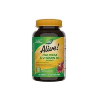 Natures Way - Alive!® Gommes Calcium + D3 (60 gommes)