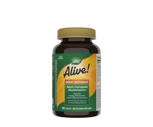 Natures Way - Alive!® Max3 Potency Multivitamin (180 comprimés)