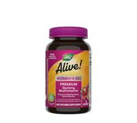 Natures Way - Alive!® Premium Multivitamines Gommes pour Femmes de 50 ans et plus (75 gommes, Cerise & Raisin)