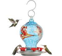 Nature's Way Bird Products Artisan Gravity Mangeoire pour Colibri Soufflée à la Main 800 ML