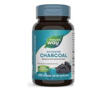 Nature's Way - Pouvoir certifié par Adsorbency élevé de charbon actif - 100 Capsules