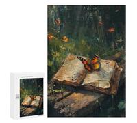 Nature's Whisper A Butterfly's Journey Puzzle 1000 Pièces Educa Jouet en Bois Cadeau Unique Décoration Intérieure Jeu Éducatif Challenge Toy Adultes Et Enfants À Partir De 14 Ans 300 PCS
