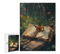 Nature's Whisper A Butterfly's Journey Puzzle 1000 Pièces Educa Jouet en Bois Cadeau Unique Décoration Intérieure Jeu Éducatif Challenge Toy Adultes Et Enfants À Partir De 14 Ans 500 PCS