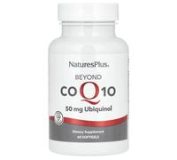 NaturesPlus, Beyond CoQ10, 50 mg, 60 Gélules Molles