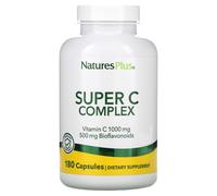 NaturesPlus, Complexe Super C, 180 Capsules
