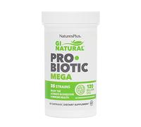NATURESPLUS GI NATURAL probiotic mega 30cap. - complément alimentaire pour une utilisation quotidienne, boîte de 30 gélules, favorise le bien-être lorsqu’il est utilisé de façon continue et associe fo