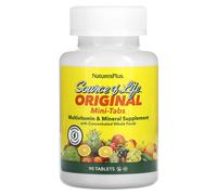 NaturesPlus, Source de Vie, Mini-Compressés Originaux, Complément Multi-Vitaminé et Minéral avec Aliments Entiers Concentrés, 90 Comprimés