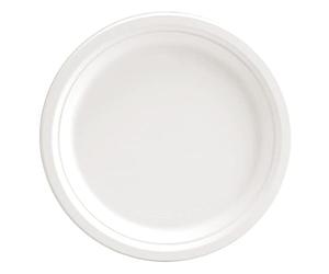 NATUREstar Assiette bio « Single » ronde | canne à sucre | 26 cm