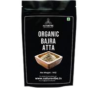 Naturevibe Botanicals Organic Bajra Atta - 1Kg