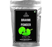 Naturevibe Botanicals Organic Brahmi Powder - 200gms | Bacopa Monnieri