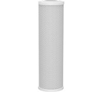 Naturewater CTO-10B Bloc de charbon actif – 10" 254 mm – Finesse 5 µ – 70 x 70 x 254 mm – Insert de filtration – Filtre de rechange pour eau potable, Osmose inverse