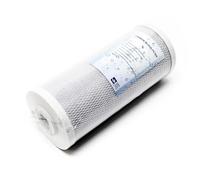 Naturewater CTO-10L Bloc de charbon actif "Big Blue" - 10" 254 mm - Finesse 10 µ - Ø 113 mm (4 1/2") - Insert de filtration - Filtre de rechange pour eau potable, Osmose inverse