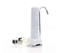 Naturewater NW-1-CTO Filtre de table pour eau potable - avec Bloc de charbon actif et Robinet - Appareil de filtration purification