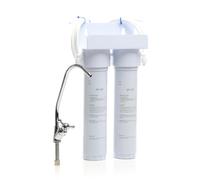 Naturewater NW-2-PPUF Filtre sous évier à eau potable - 200 x 100 x 345 mm - 210 l/h - avec Robinet - Sédiment PP et Bloc de charbon actif - Ultrafiltre Filtration Purification