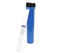 Naturewater NW-BRK01 Filtre à Eau potable à 1 Étape - 125 x 125 x 570 mm - 20" (508 mm) / 5 µ - avec Cartouche Sédiments et Raccords 3/4" (20,16 mm) - Purification Filtration