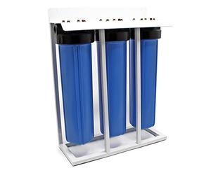 Naturewater NW-BRL03-LS3 Filtre à eau potable à 3 étapes - 575 x 260 x 740 mm - 32,89 mm (1") - 720 l/h - avec Filtre à sédiments et bloc de charbon actif - Purification Filtration
