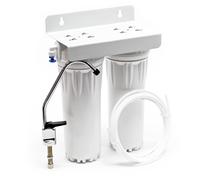 Naturewater NW-PR302 filtre double avec filtre à sédiments, bloc charbon actif