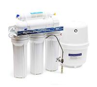 Naturewater NW-RO50-NP35 - Système d'Osmose Inverse (RO) à 5 étapes - 190 l/jour 50 GPD - avec réservoir - Montage mural, Sous évier - Osmoseur Filtration Purification Filtre à Eau potable robinet