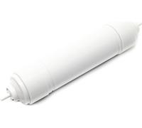 Naturewater QF-T33 Filtre charbon actif en ligne / inline – Perméabilité 5 µ – 10" / 50 mm – Cartouche Gourmet T33 – Filtration de chlore et de métaux lourds – Purification Eau potable et de robinet