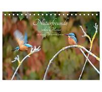 Naturfreunde, jeden Monat ein neues Tier kennen lernen. (Tischkalender 2026 DIN A5 quer), CALVENDO Monatskalender: Kinder können mit den Erwachsenen Tiere bestaunen.