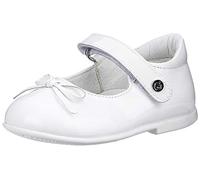 Naturino Ballet-Ballerines en Peinture avec nœud, Blanc, 30 EU