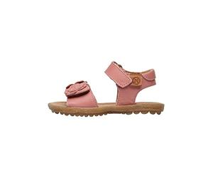 Naturino BEGONIA-Sandale en cuir avec fleurs appliquées, Rose rose., 20 EU