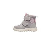 Naturino Bottes en suède et tissu technique, Rose-Gris- 40
