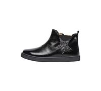 Naturino Bottine Glamy Star Femme, Black Silver, 32 EU