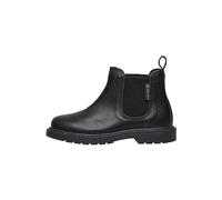 Naturino Bottines Chelsea en cuir de veau, Noir 27