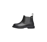 Naturino Bottines Chelsea en cuir, Noir , 34 EU