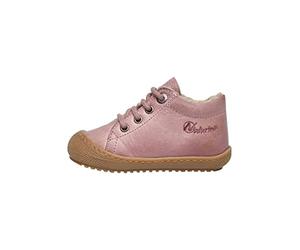 Naturino Chaussons Premiers Pas doublés en Laine, Rose- 26