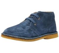 Naturino Chaussures à Lacets Milky en Cuir Bleu, Bleu Marine, 31 EU