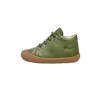 Naturino Chaussures Premiers Pas en Cuir, Vert 22