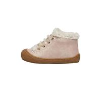 Naturino Chaussures Premiers Pas en Daim et Laine, Rose 23