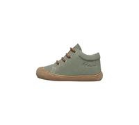Naturino Chaussures Premiers Pas en suède avec Fermeture éclair, Vert Olive-Marron Clair 22