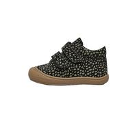 Naturino Chaussures Premiers Pas en suède imprimé Poney, Noir 26