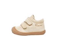 Baskets montantes enfant filles Naturino COCOON VL SUEDE GLITTER Doré 25