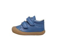 Naturino Cocoon-Chaussures Premiers Pas en Cuir, Bleu Clair 24