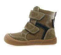 Bottes barefoot en cuir et tissu barefoot koddas vl wp. kaki- 28