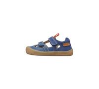 Naturino Sandales barefoot en cuir et en daim, Bleu- 30