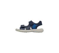Naturino Sandales en cuir avec étoile, Marine 25