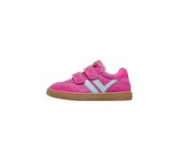 Naturino Sneakers Pieds Nus en Cuir et Tissu, Fuchsia- 32
